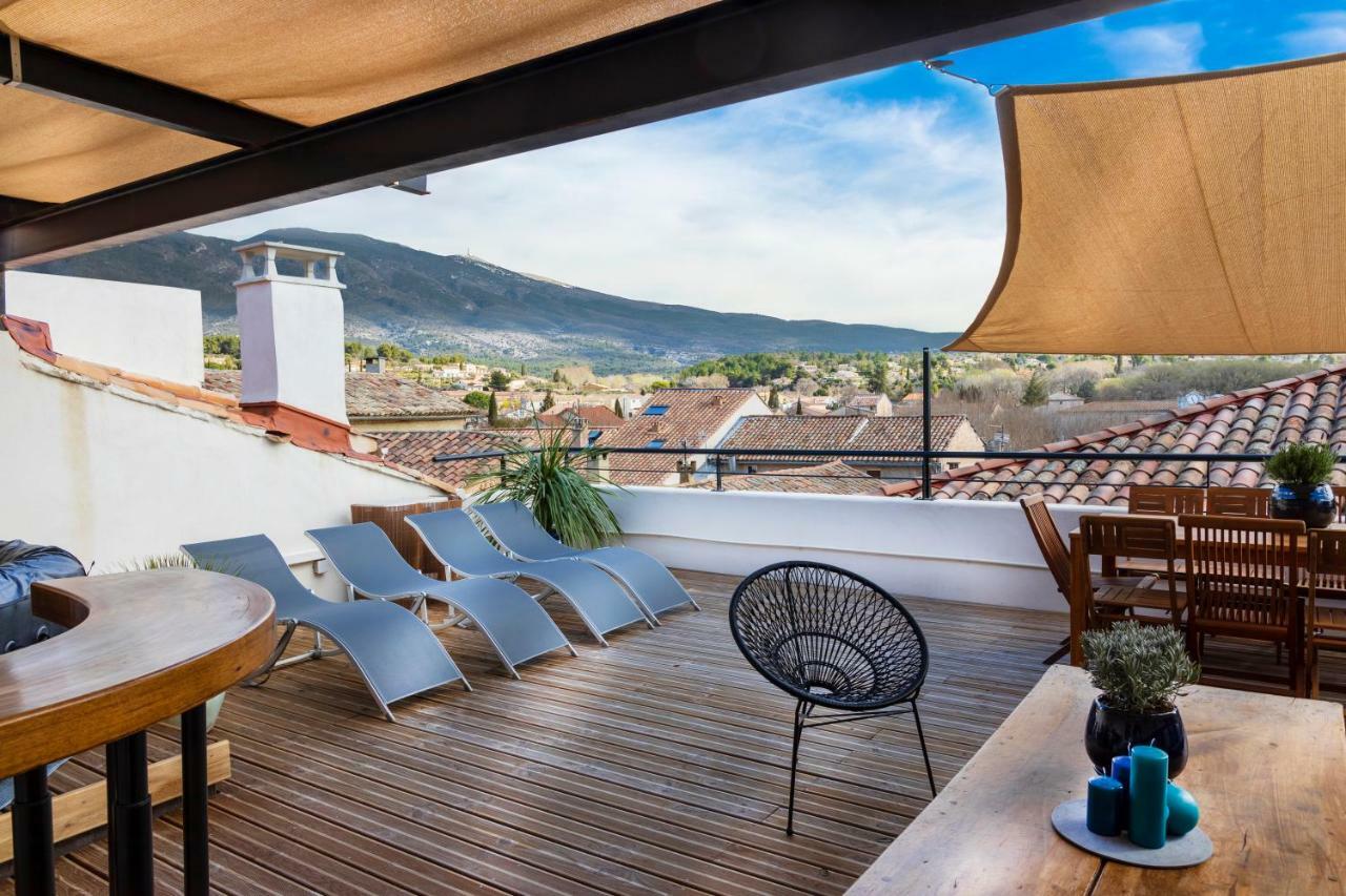 Hotel La terrasse de Tiss à Bédoin Extérieur photo